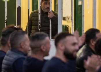 All'interno del Carcere di San Vittore di Milano (Ansa)