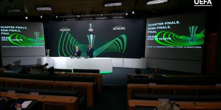 Diretta sorteggio ottavi Conference League