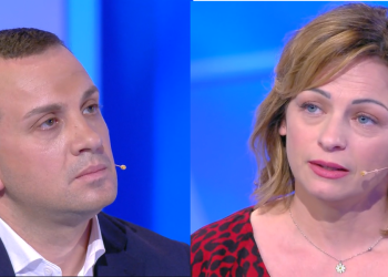 Roberto e Stefania a C'è posta per te 2024 (screen da TV)
