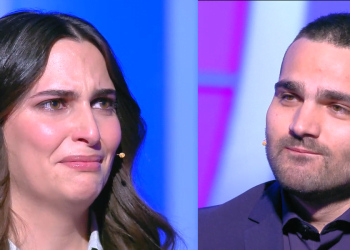 Sara e Paolo a C'è posta per te 2024 (screen da TV)