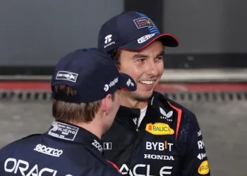 Formula 1 Sergio Perez Max Verstappen