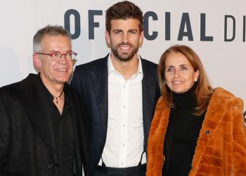 Montserrat Bernabeu, a sinistra, suocera Shakira e madre di Gerard Piqué