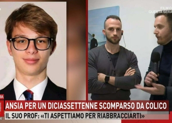 Edoardo Galli, 17enne scomparso. A Storie Italiane un suo prof