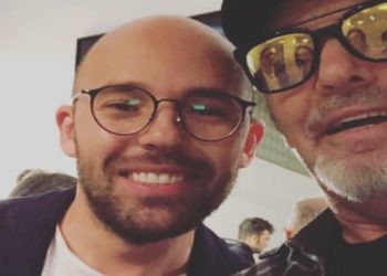 Vasco Rossi e figlio Lorenzo