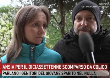 I genitori di Edoardo Galli a Storie Italiane