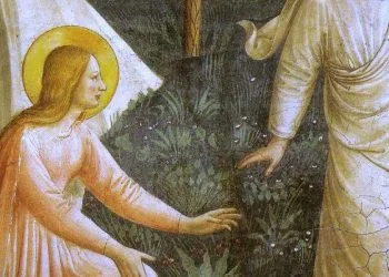 Beato Angelico Noli me tangere (1438-40, particolare)