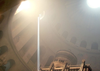 Gerusalemme. La chiesa del Santo Sepolcro (Ansa)