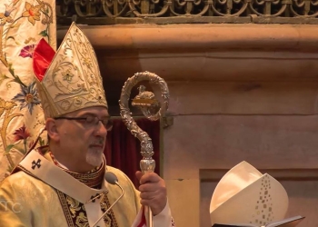 Il cardinale Pizzaballa (screen Youtube)