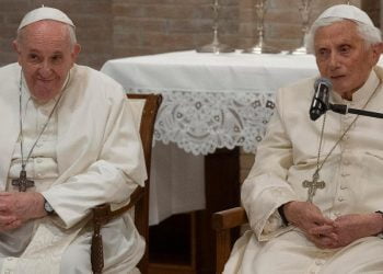 Francesco con Benedetto XVI