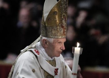 Messa Pasqua con Papa Ratzinger