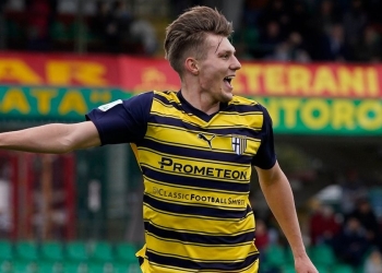 Benedyczak Parma esultanza