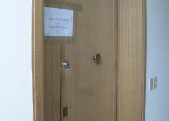 L'appartamento di Anna Maria Burrini sotto sequestro (Foto: Tgr Toscana)