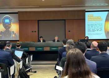 Bruno Bettelli, presidente FEDERMACCHINE, e Giuliano Busetto, presidente Digital Industries World