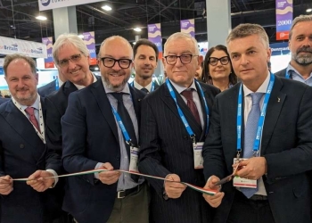 L'inaugurazione dello stand "CruiseItaly" al Seatrade Cruise Global di Miami