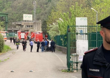 La centrale elettrica di Suviana teatro della tragedia (Ansa)