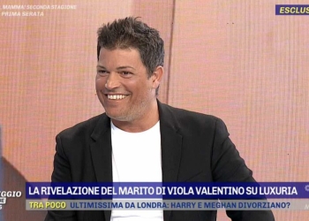 Francesco Mango, screen da Canale 5