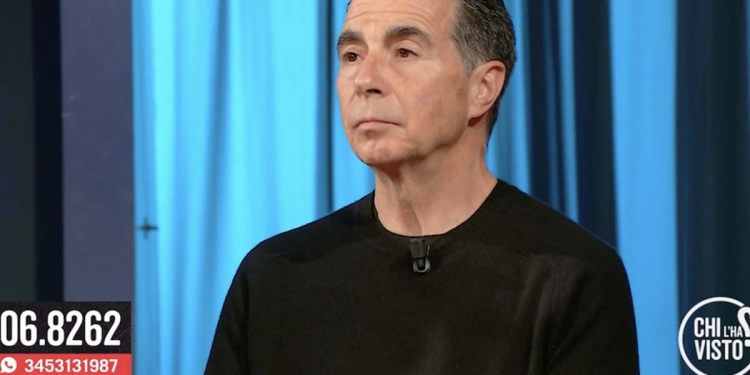 Il padre di Niccolò Ciatti a Chi l'ha visto? (Foto: Chi l'ha visto?)