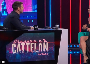 Belen Rodriguez e Alessandro Cattelan a Stasera c'è Cattelan 2024