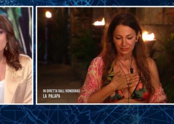 Vladimir Luxuria e Luce Caponegro all'Isola dei Famosi 2024 (Foto: Screenshot)