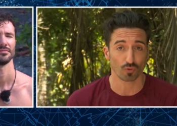 Samuel Peron e Artur Dainese all'Isola dei Famosi 2024 (Foto: Screenshot)