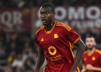 Evan Ndicka, difensore della Roma (Foto ANSA)