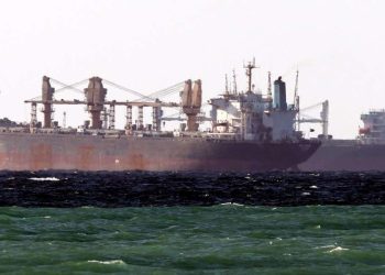 Petroliere in transito nello Stretto di Hormuz (Ansa)