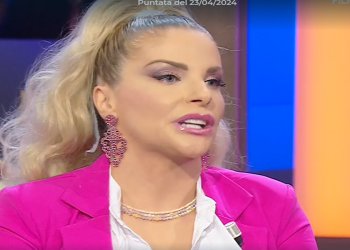 Francesca Cipriani a la volta buona 2024 (screen da TV)