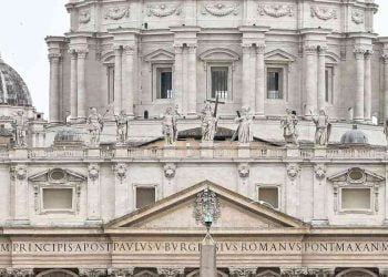Roma, la Basilica di San Pietro (Ansa)