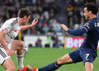 Probabili formazioni Lazio Juventus: Andrea Cambiaso contro Felipe Anderson (Foto ANSA)