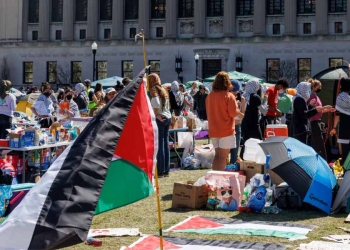 pro-Palestina alla Columbia University