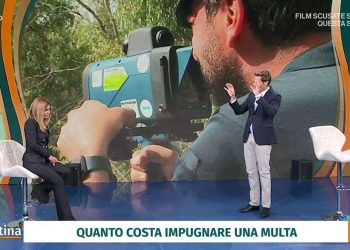 Multe a autovelox, il punto a Uno Mattina