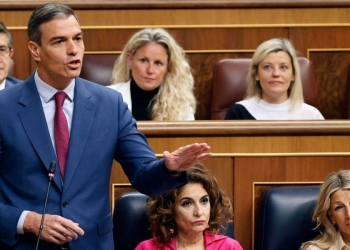 Il Premier spagnolo Pedro Sanchez (Ansa)