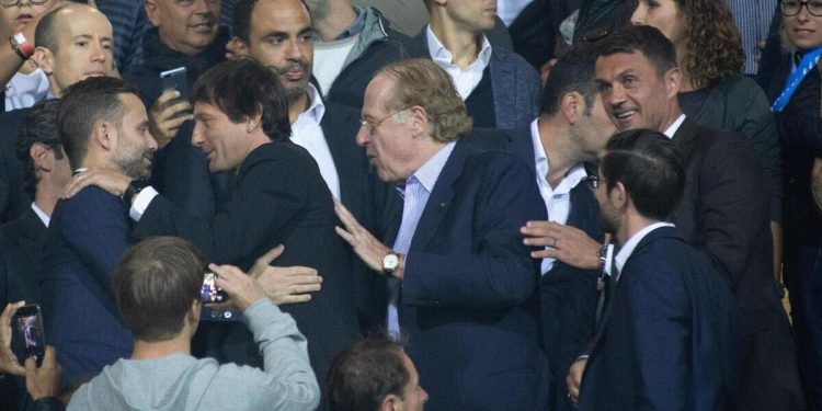 Milan, polemiche tra Paolo Scaroni e Paolo Maldini (Foto ANSA)
