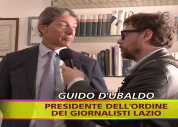 Guido D'Ubaldo intervistato da Pinuccio per Striscia (Foto: Striscia la Notizia)