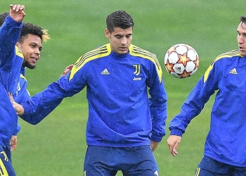 Calciomercato Juventus: possibile scambio tra Federico Chiesa e Alvaro Morata (foto ANSA)