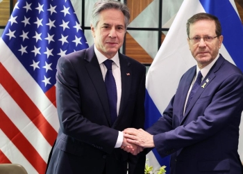 Blinken con Herzog in Israele