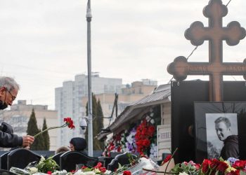 Navalny, cimitero