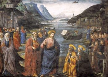 La vocazione dei primi apostoli di Domenico Ghirlandaio