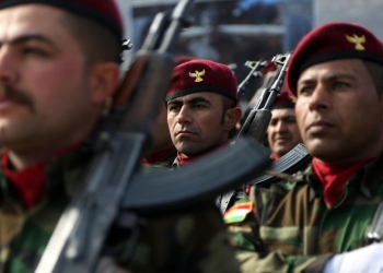 Peshmerga curdi (Ansa)