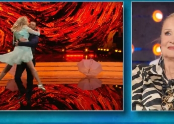 Barbara Bouchet a Da noi a ruota libera 2024