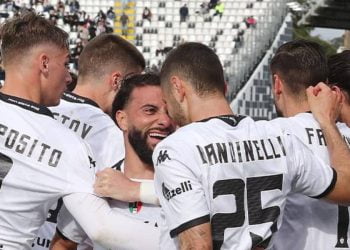 Spezia Esultanza Serie B