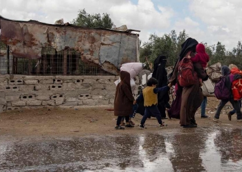 Evacuazione civili Rafah