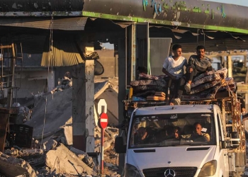 Evacuazione palestinesi da Rafa