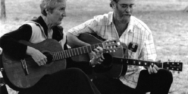 Giovanna Marini con Francesco De Gregori