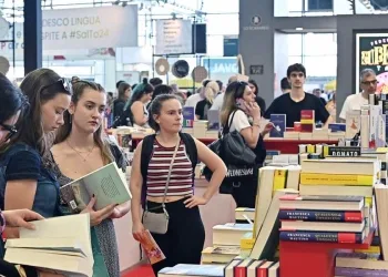 Al Salone Internazionale del Libro di Torino (Ansa)