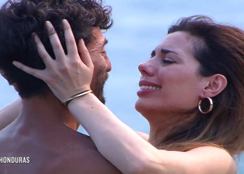 Tania Bambaci compagna Samuel Peron Isola dei Famosi 2024 (screen da tv)