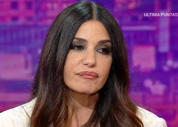 Alessia Fabiani a La volta buona (screen da TV)