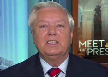 Il senatore repubblicano Usa Lindsey Graham nell'intervista a NBC (screen da video)
