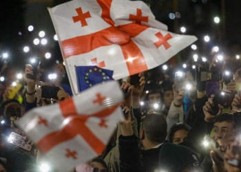 Tbilisi: proteste contro la legge sugli agenti stranieri (Ansa)