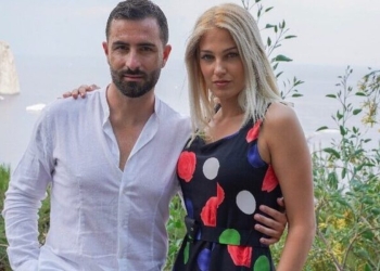 Rosario Miraggio e la moglie Antonella D'Alessio foto web